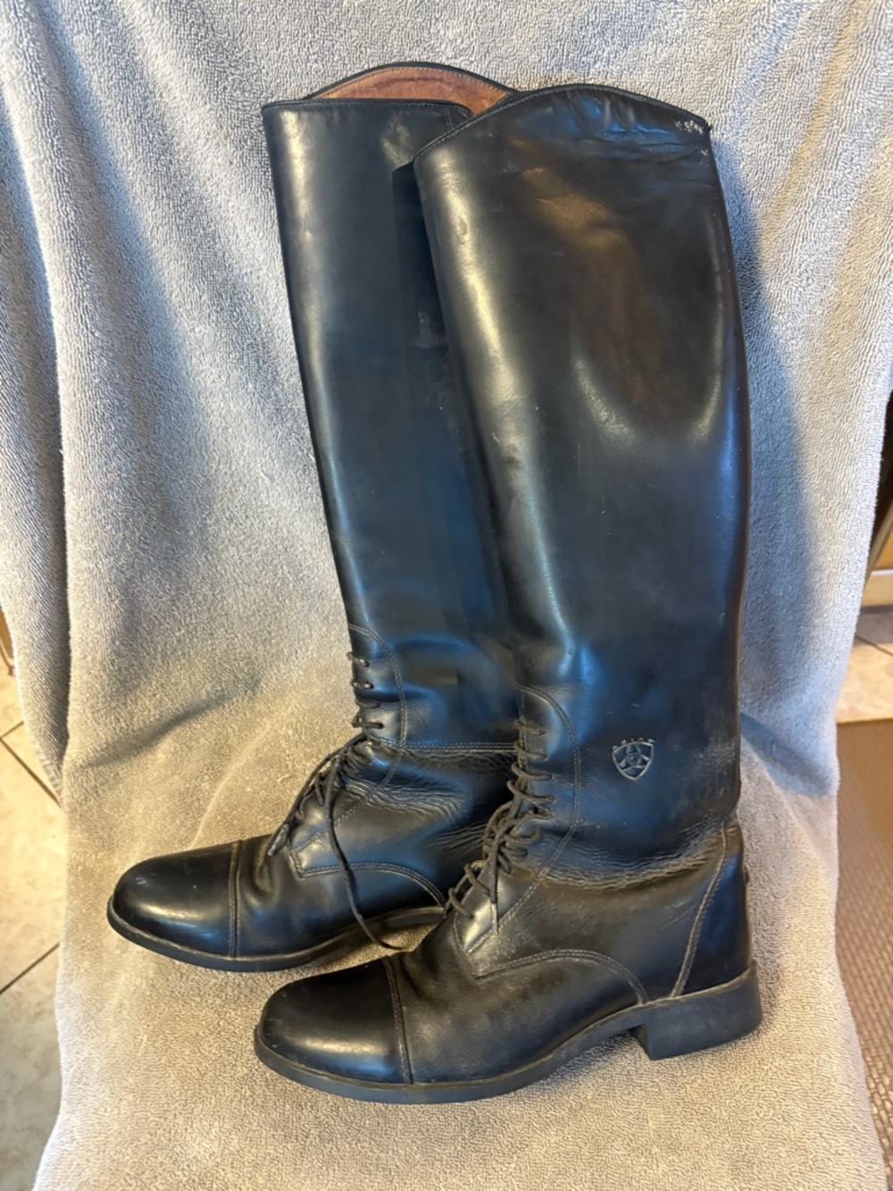 Ariat’s Tall Black English Riding Boots, Women’s 10 Med/Calf Reg